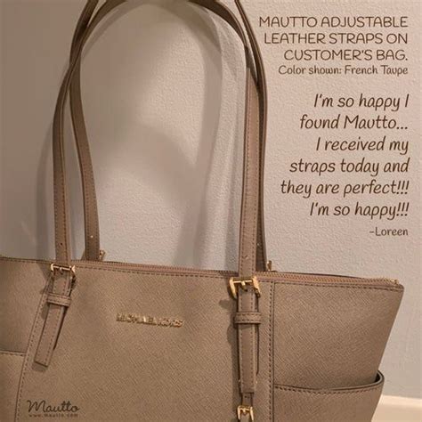 michael kors strap purse|michael kors strap replacement tote.